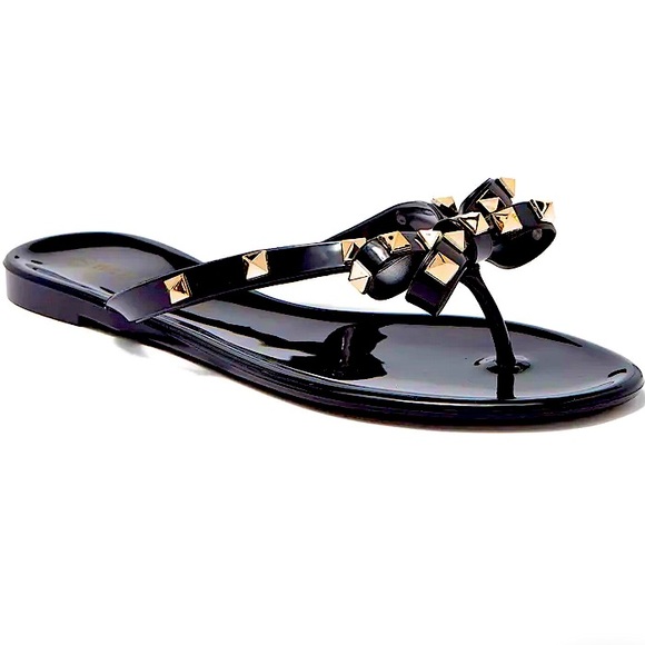 Studded Jelly Sandal - Picture 1 of 3